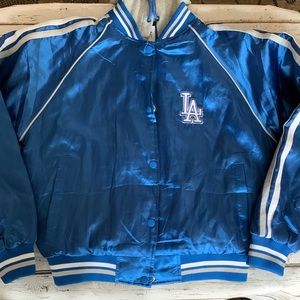 G-III by Carl Banks Dodgers Bomber Jacket w/Hood